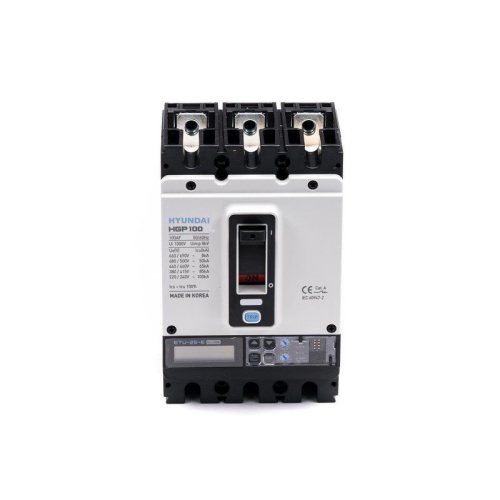 Автоматический выключатель HGP100S-G3PEDS0000C00040 16-40A (ETU-D, LSIG) ток к.з. 85kA AC380/415В