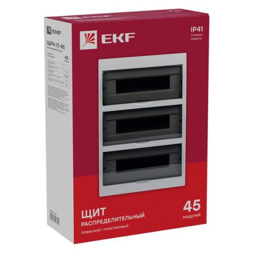 Щит ЩРН-П-45 IP41 EKF pb40-n-45 фото 4