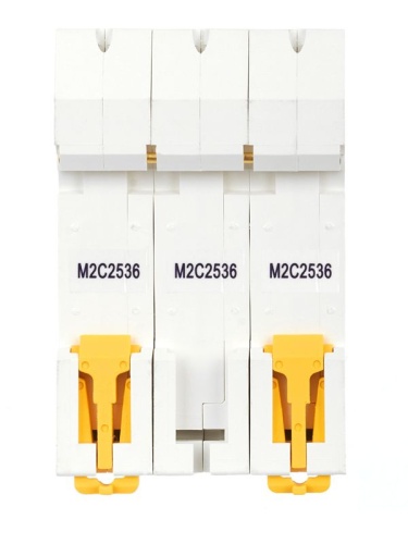 Выключатель автоматический модульный 3п C 25А M06N ARMAT IEK AR-M06N-3-C025 фото 4