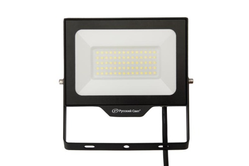 Прожектор светодиодный СДО FL 10 C 50W VW 865 BK CL 192х148х28мм 50Вт 6500К IP65 уличный черн. Русский Свет 15081023055 фото 4