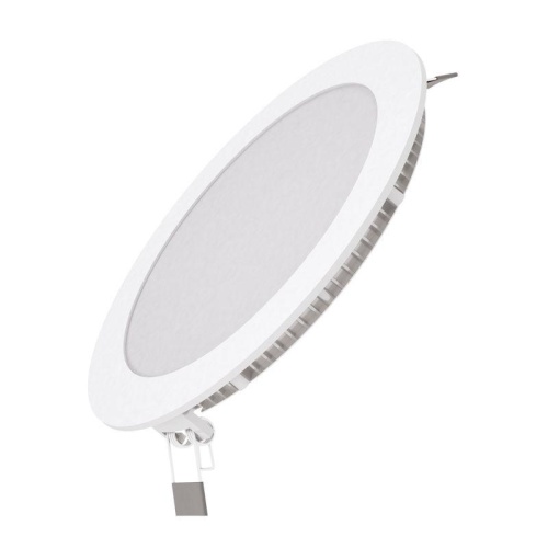 Светильник светодиодный Slim 12Вт 4000К IP20 880лм 220-240В ДВО круг бел. GAUSS 939111212 фото 4