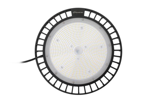 Светильник светодиодный ДСП IB 11 S 200W W 850 BK 353х353х161мм 200Вт 5000К IP65 High Bay подвесной черн. Русский Свет 16091124350 фото 2