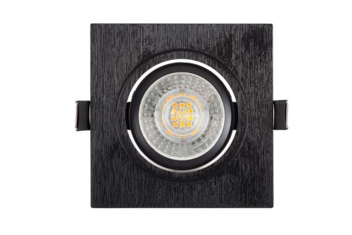 Светильник 10Вт GU5.3 IP20 LED встраив. пластик черн. DENKIRS 529037 фото 2