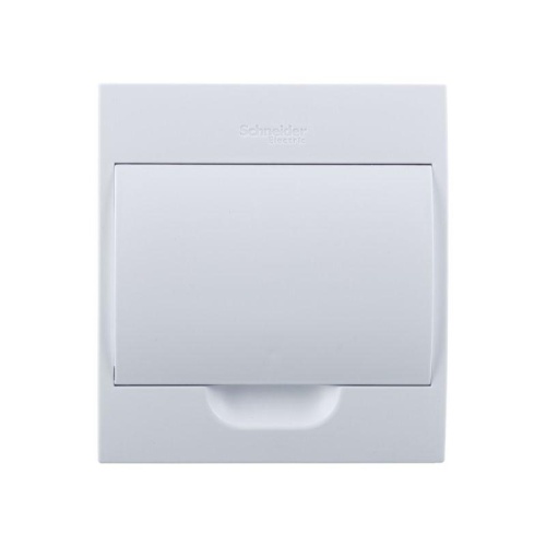 Бокс навесной ОП City9 Box 1 ряд 8мод IP40 IK07 63А 2 клеммы с бел. дверцей SE EZ9E108P2SRU фото 4