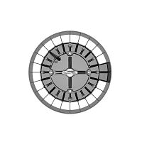 Светильник светодиодный ДСП IB 11 S 100W M 840 BK 257х257х111мм 100Вт 4000К IP65 High Bay подвес черн. Русский Свет 16091123168