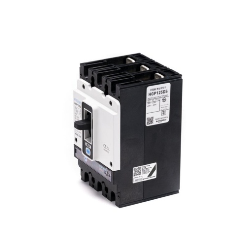 Автоматический выключатель HGP125DS 3PT4S0000C 00063F 50.4-63А ток к.з. 85kА АС380/415В фото 11