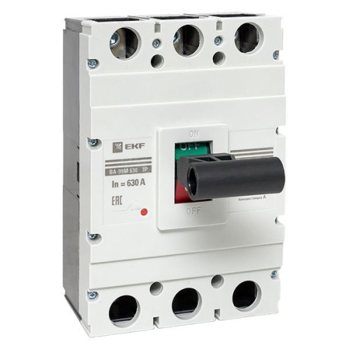 Выключатель автоматический 3п 630/630А 50кА ВА-99М PROxima EKF mccb99-630-630m фото 4