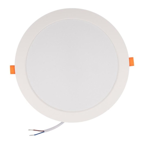 Светильник светодиодный PLED DL7 WH Downlight 24Вт 4000К 220х26мм IP54 ДВО встраив. Pro JazzWay 5042568 фото 3