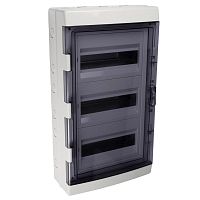 Бокс модульный накладной PDB/W 4036 GR (ЩРН-ПГ-36) IP65 пластик. Pro JazzWay 5072169