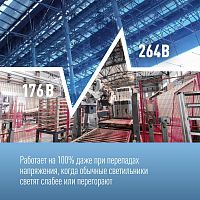 Светильник светодиодный UFO HIgh Bay 150Вт 6400К 174-265В для высоких пролетов КОСМОС KHB120d150W6500K