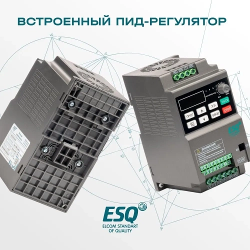 Частотный преобразователь ESQ-230-2S-2.2K 2.2кВт, 220В фото 5