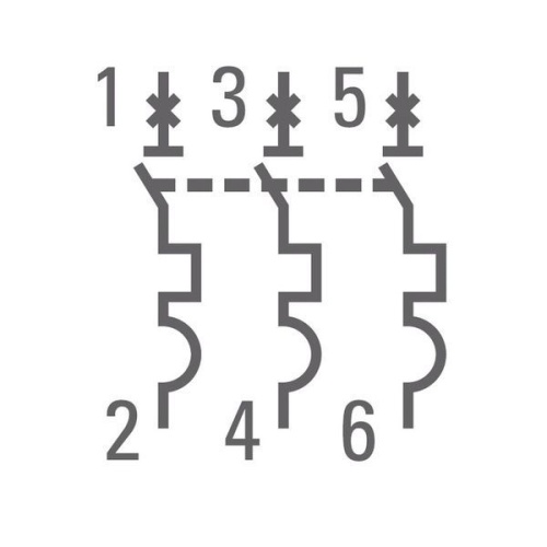 Выключатель автоматический модульный 3п C 50А 4.5кА ВА 47-63 PROxima EKF mcb4763-3-50C-pro фото 5