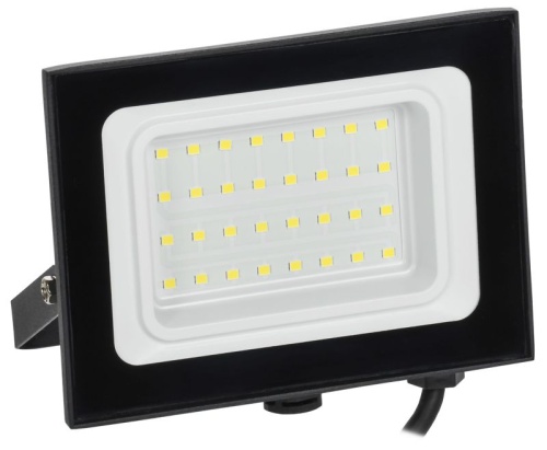 Прожектор светодиодный СДО 06-30 6500К IP65 черн. IEK LPDO601-30-65-K02 фото 5