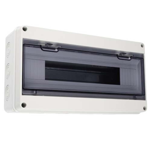 Бокс модульный накладной PDB/W 4018 GR (ЩРН-ПГ-18) IP65 пластик. Pro JazzWay 5072121