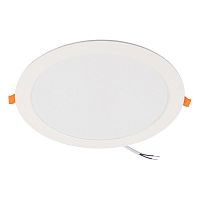 Светильник светодиодный PLED DL7 24Вт 6500К IP54 2040лм WH встраив. бел. Pro JazzWay 5069121