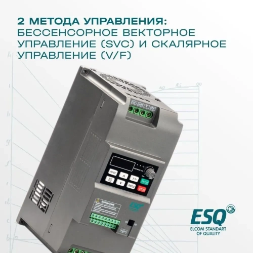 Частотный преобразователь ESQ-230-4T-11K 11кВт, 380В фото 5