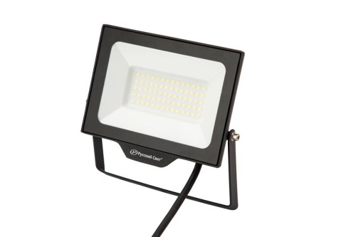 Прожектор светодиодный СДО FL 10 C 50W VW 865 BK CL 192х148х28мм 50Вт 6500К IP65 уличный черн. Русский Свет 15081023055 фото 3