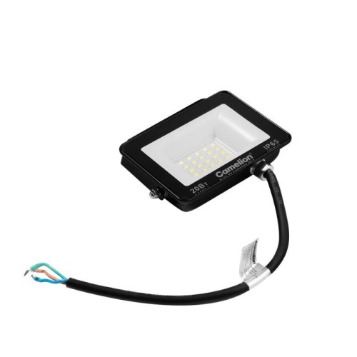 Прожектор светодиодный LFL-2004 C02 LED SMD 20Вт IP65 6500К 2000лм 230В 113х102х24 черн. Camelion 16330 фото 6