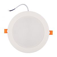 Светильник светодиодный PLED DL7 18Вт 6500К IP54 1530лм WH встраив. бел. Pro JazzWay 5069107